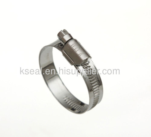 Adjustable quick install hose clamp