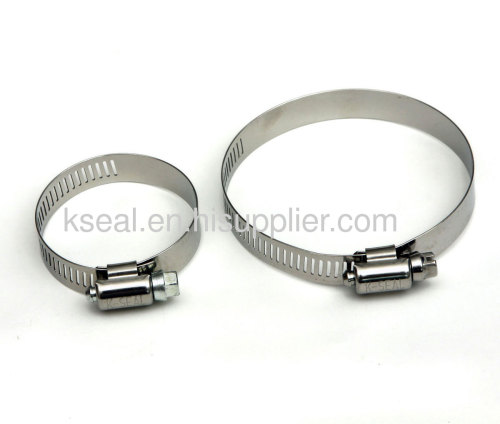 Stainless Steel Worm Drive Adjustable Pipe Clamp K8 Series