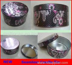 Seamless candle tin box