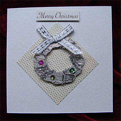 Christmas ring Card