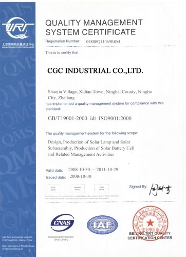 ISO 9001 cet