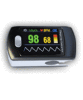 true color OLED with 4 direction display fingertip oximeter