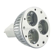 3*1W MR16 High Power LED Spot Light