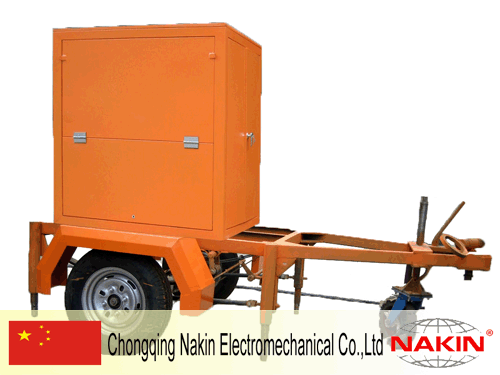 Tailer type insulating oil purifier