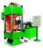 Briquetting machine for metal scrap