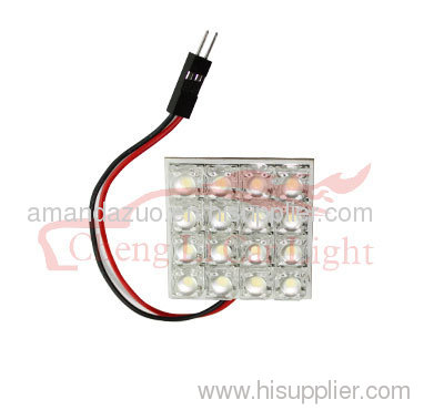 Led Festoon Bulb-PCB-16Flux