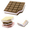 chocolate shape notebook