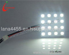 LED car top bulb 5050SMD 16pcs L36mm*w38mm 11-18v LED -china led car top bulb