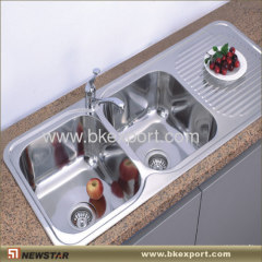 Stainless steel kitchen sinks