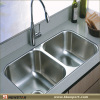 Double bowl stainless steel sinks