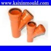 PVC injection pipe fitting mould