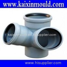 PVC injection pipe fitting mould