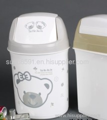 fashinable trash bins and the mould are provided