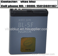 For nokia battery for nokia BL-5F battery N96 battery N78 mobile battery phone battery