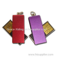 Swivel Metal Mini USB Flash Drive With 64MB to 64GB Capacity With Custom Logo
