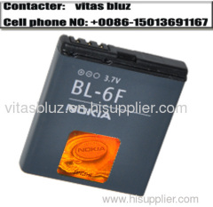 For nokia battery for nokia BL-6F battery N78 battery mobile battery phone battery