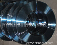 blue tempered and hardened steel strip for shutter spring