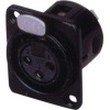 APEXTONE Mini XLR panel mount female socket AP-1148