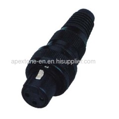 APEXTONE XLR cable mount female plug AP-1187