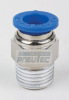 Pneumatic tube fittings