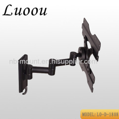 Double arm LCD wall mounting bracket