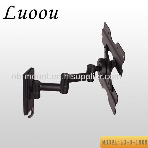 Double arm LCD wall mounting bracket
