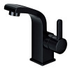 single lever basin mixer,PVD black matt plating