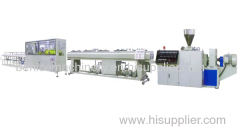 PVC double-pipe production line