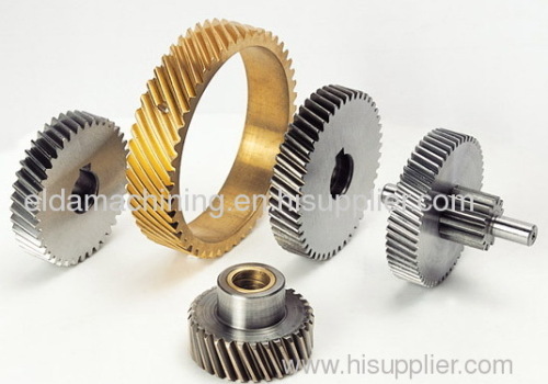 custom transmission parts helical gears