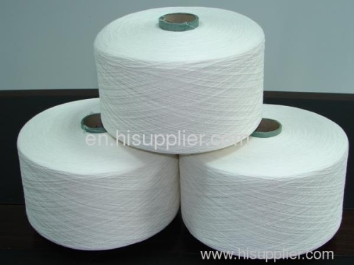 regenerated recycle cotton yarn open end carded kniting sock glove yarn raw white bleached colorful 6s/1 AAA grade