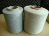 regenerated recycle cotton yarn open end carded kniting sock glove yarn raw white bleached colorful 18s/1