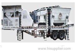 Potable Cone Crushing Plant,Crushing plant,Cone crusher,Movable crushing plant