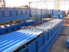 colored roll forming machine