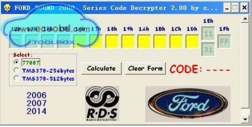 Ford Audio Code Calculator High Quality