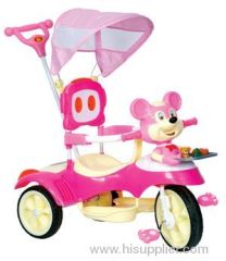 baby tricycle with mickey head