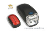 4LED front bicycle light & 5LED rear light