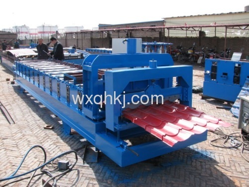 Circular Acr Glazed Tile Roll Forming Machine