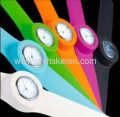 Hot Sell Fashion Silicone slap watchs