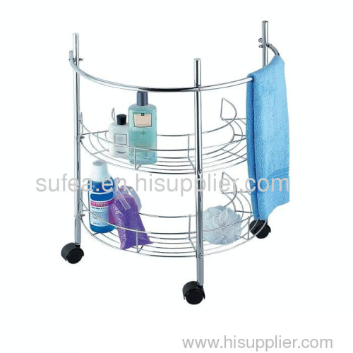 2 Tier Chrome Plated Sink Caddy