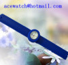 silicone watch silica gel wristwatches slap band watch A