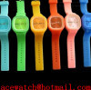 silicone watch (jelly watch) silica gel wristwatches slap band watch N