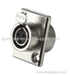 APEXTONE XLR cable mount female plug AP-1194