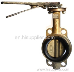 bronze butterfly valve