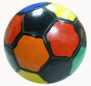 advertising soccer ball