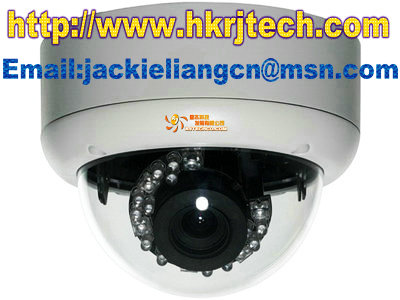 Vandal-proof IR Dome IP Camera