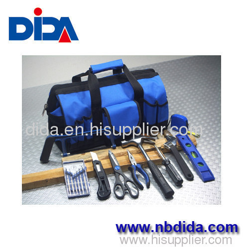 Good quality basic tools kits with blue bag