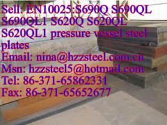 En10025:S690Q S690QL S690QL1 pressure vessel steel plates