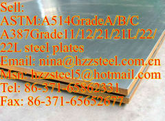 ASTM:A514GrA/A514GrB/A514GrC steel plates