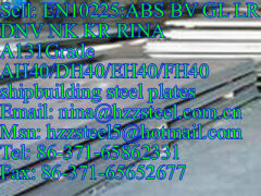 EN10225:BV A131GrAH40/DH40/A131 GrEH40/FH40 marine steel plate