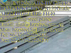 EN10225:ABS A131GrAH32/DH32/A131GrEH32/FH32 marine steel plate